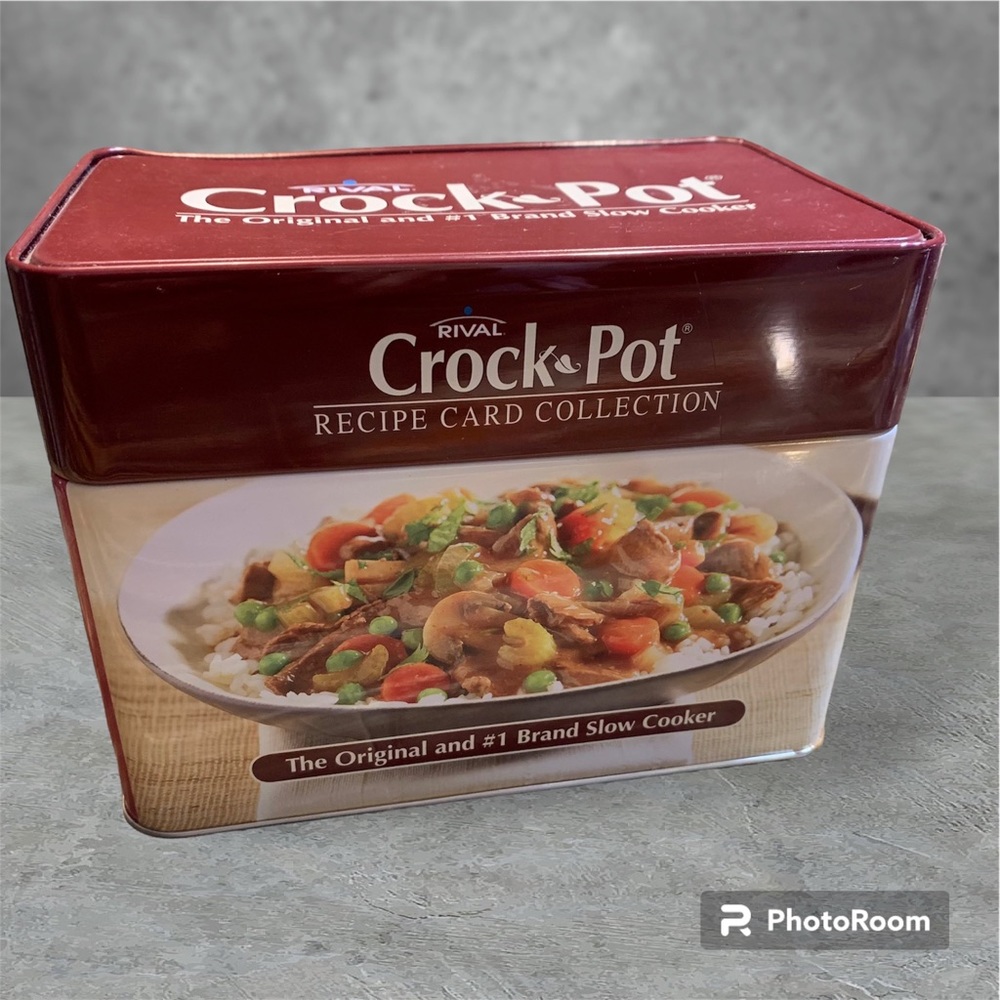 Crockpot recipe tin NWT